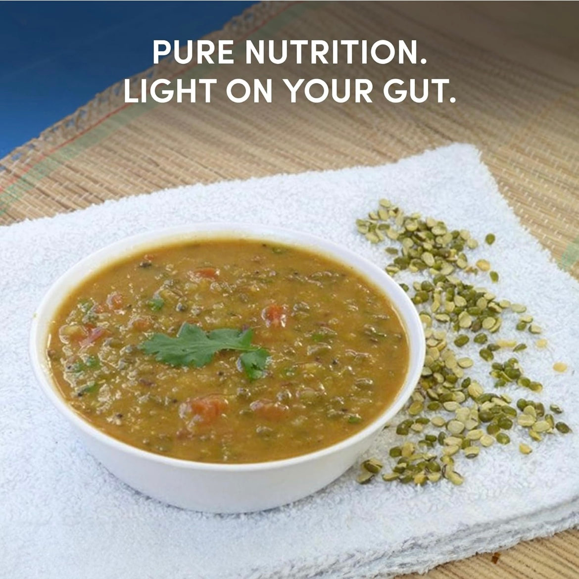 Go Earth Green Moong Split (Certified ORGANIC) - 500 g