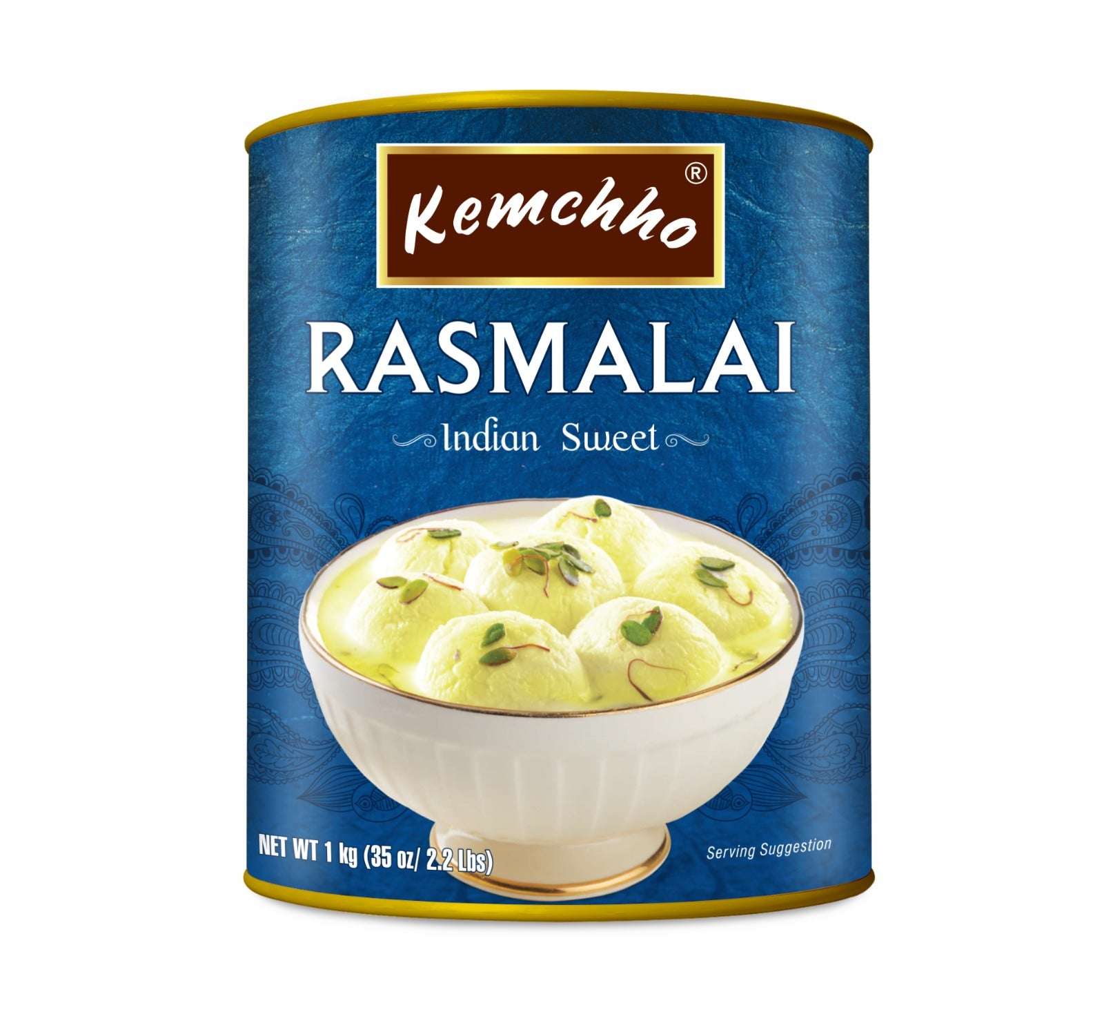 Kemchho Rasmalai - 1 Kg (Ready To Eat )