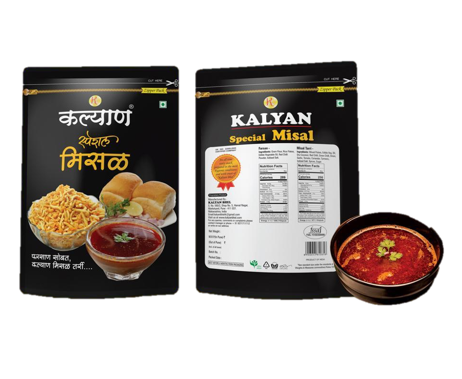 Kalyan Misal Combo (FARSAN + TARRI) - 300 g
