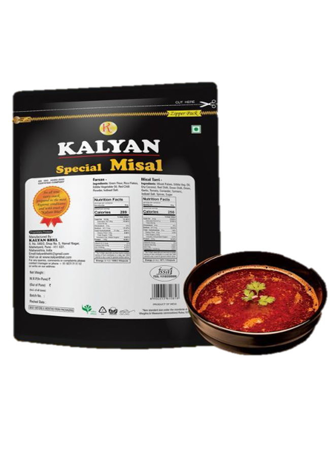 Kalyan Misal Combo (FARSAN + TARRI) - 300 g