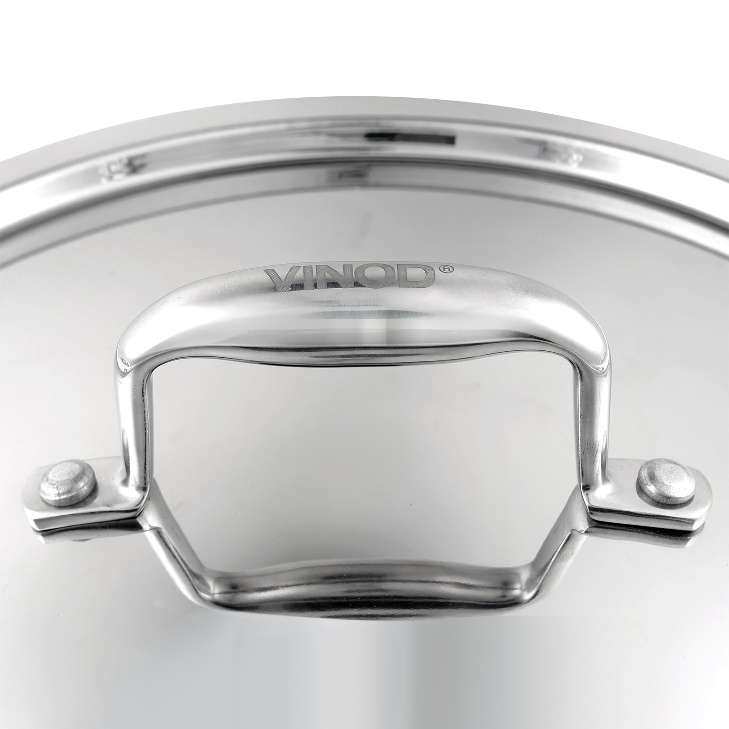 Vinod Platinum Triply Stainless Steel Cookware Kadai with lid - 3.2 L (26 cm) - PTKD26
