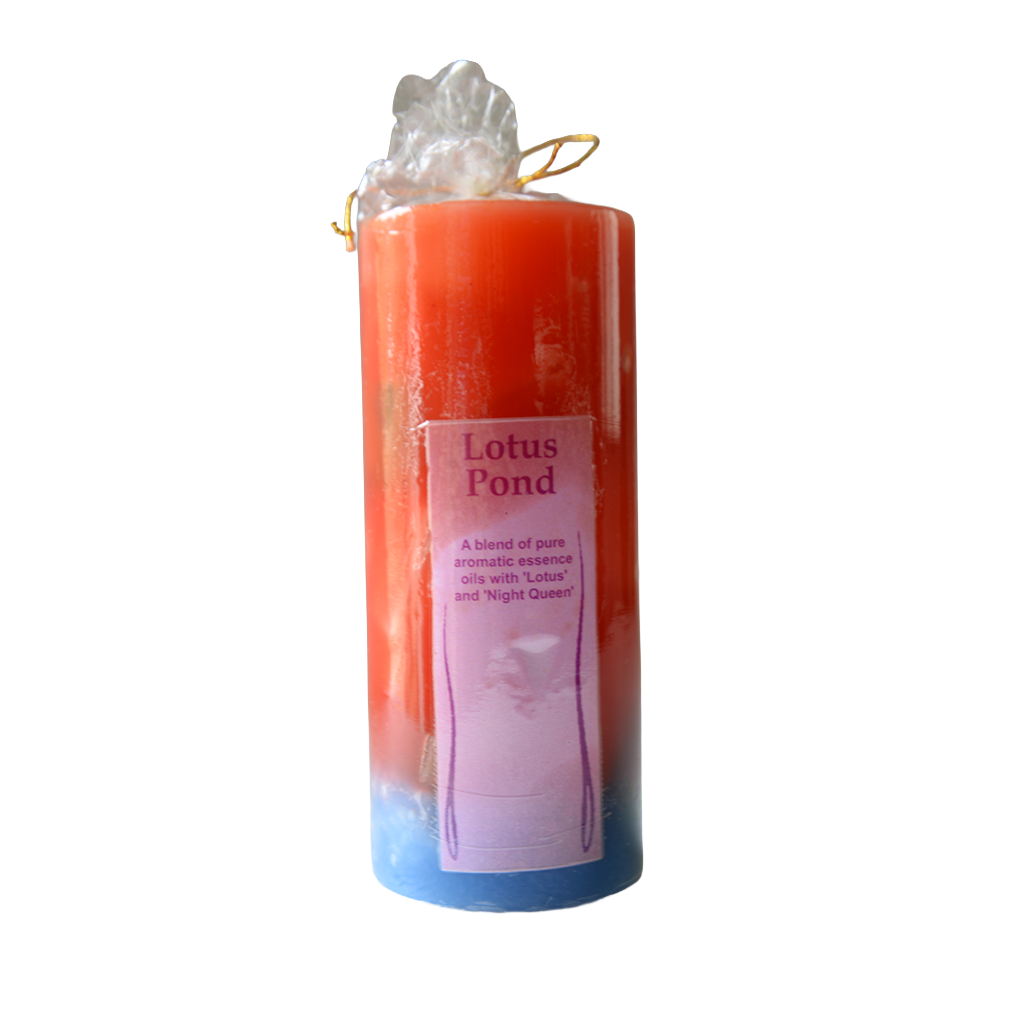 Lotus Pond Candle (Lotus,Nightqueen) -1 Pc