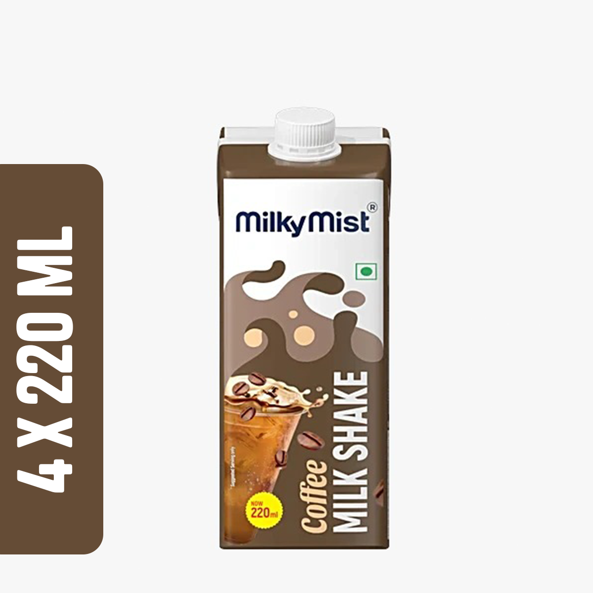 Milky Mist Coffee Milk Shake - 4 x 220 ml