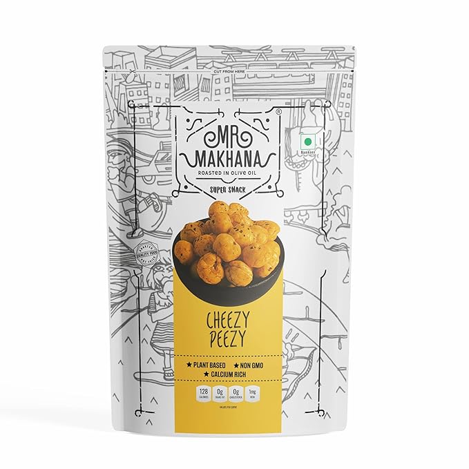 MR. MAKHANA Roasted Makhana And Foxnuts Cheezy Peezy - 25 g