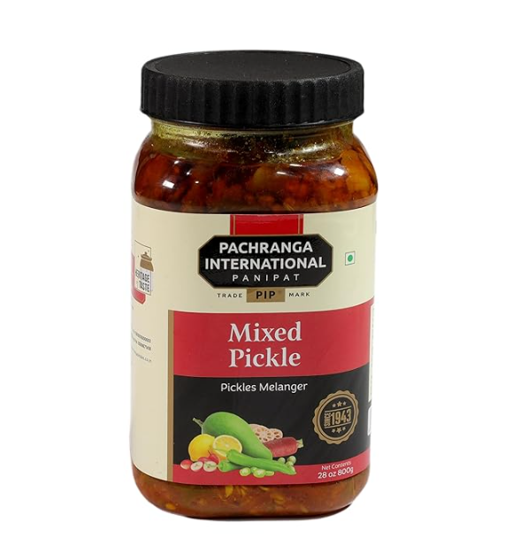Pachranga Mixed Vegetable Pickle Tin - 800 g