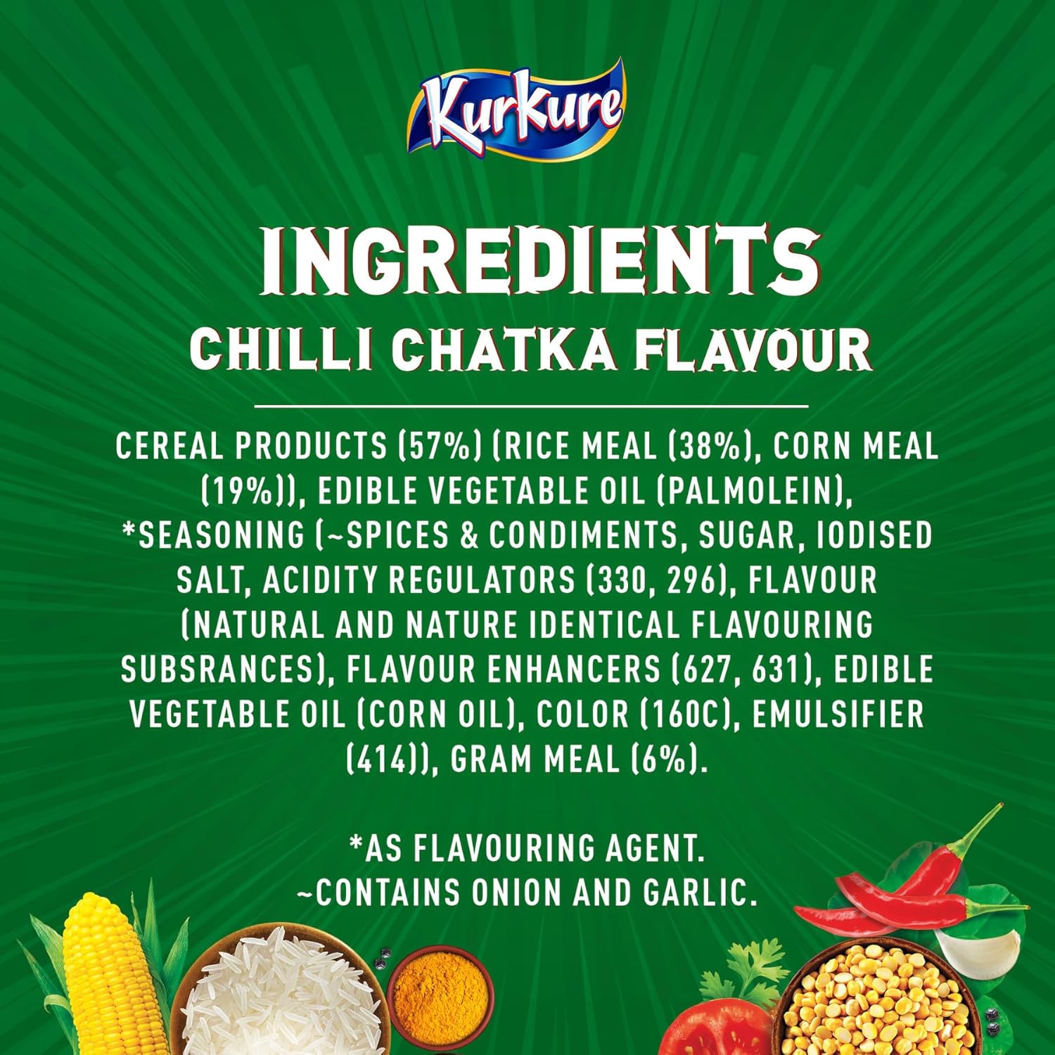 Kurkure Chilli Chatka  - 78.9 g