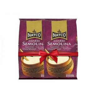 [BUNDLE DEAL] Natco Coarse Upma Rava/Semolina (Sooji/Suji) - 2 x 1.5 k
