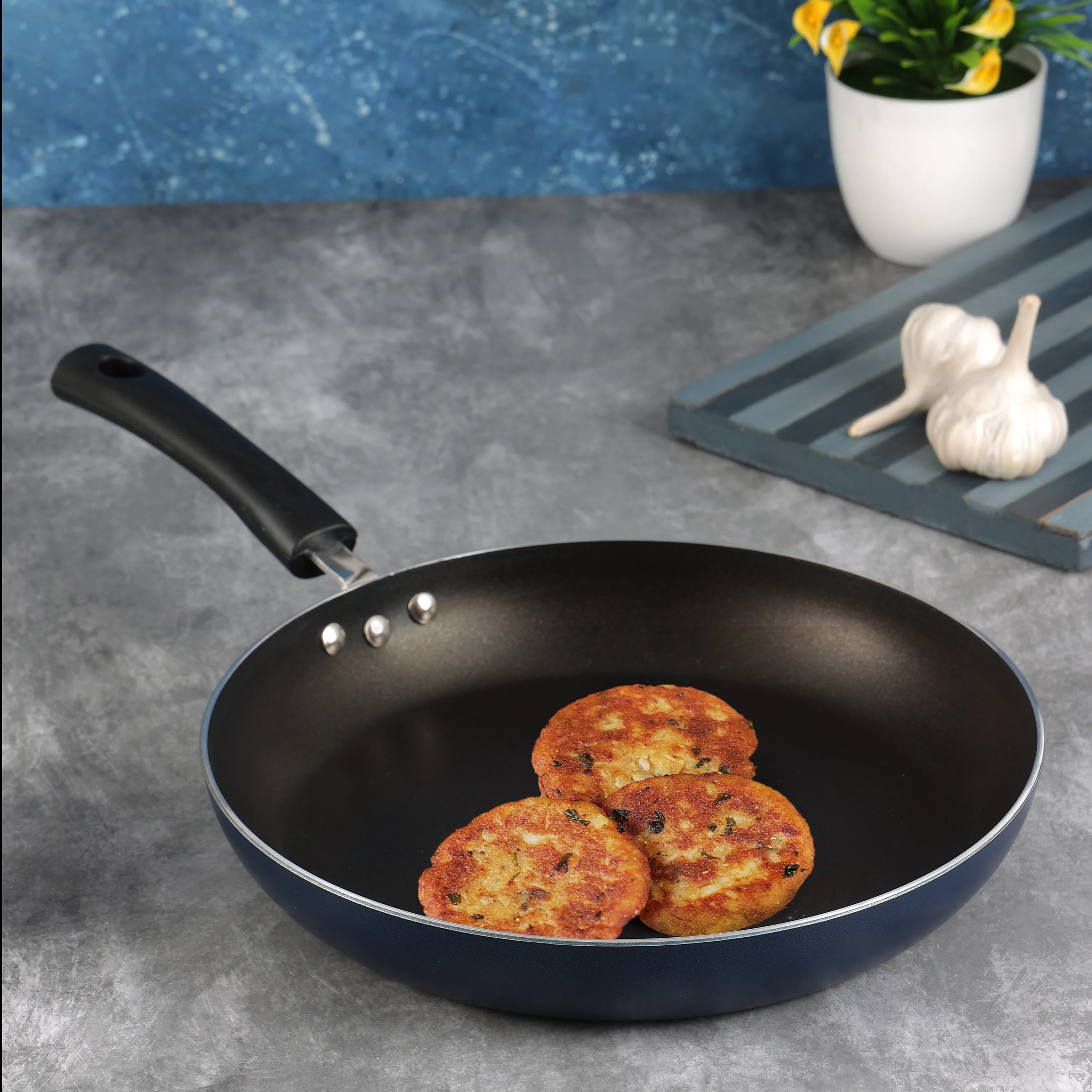 Vinod Zest Aluminium Non Stick Fry Pan - 20cm - ZFP20