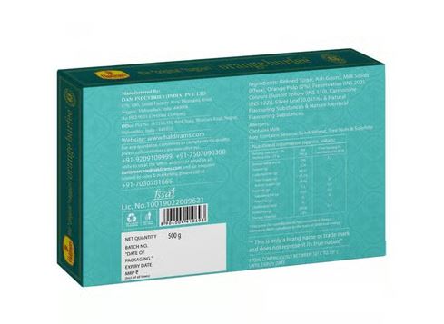 Haldiram's Fresh Orange Burfee (Festive Special) - 250 g