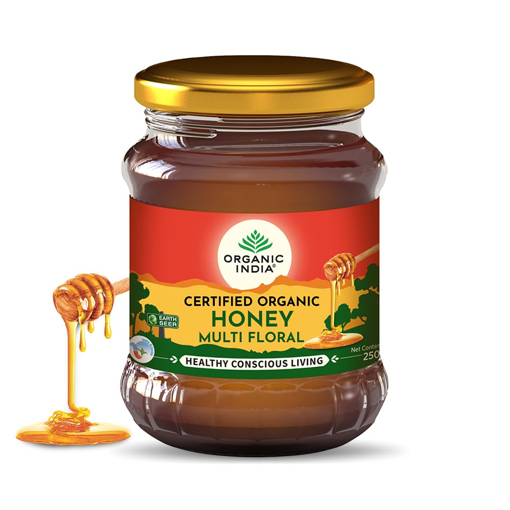 Organic India Himalayan Multi Floral Honey (Certified ORGANIC)  - 250 ml
