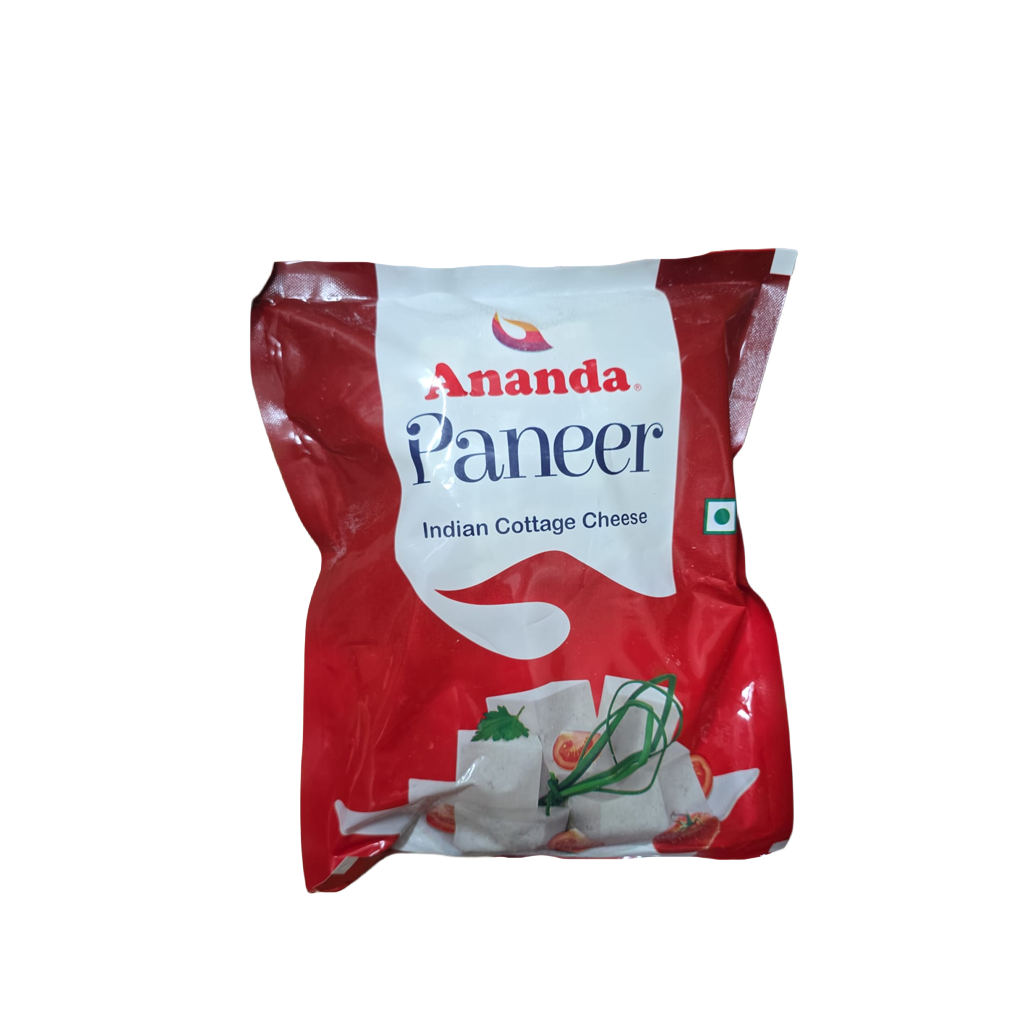 Ananda Frozen Indian cottage Paneer Cubes 15 mm Regular  - 1 kg