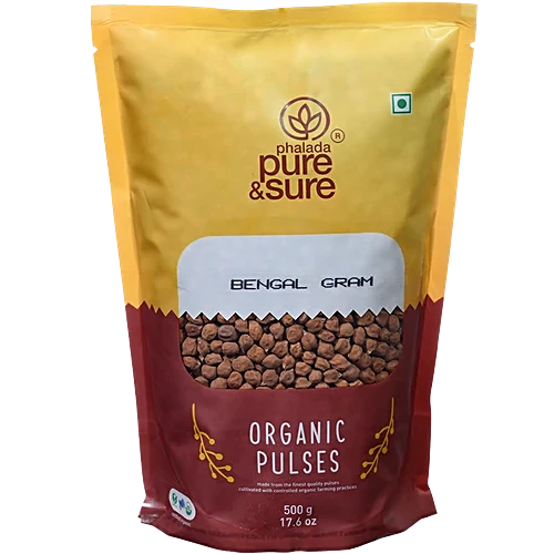 Phalada Pure & Sure Organic Bengal Gram - 500 g
