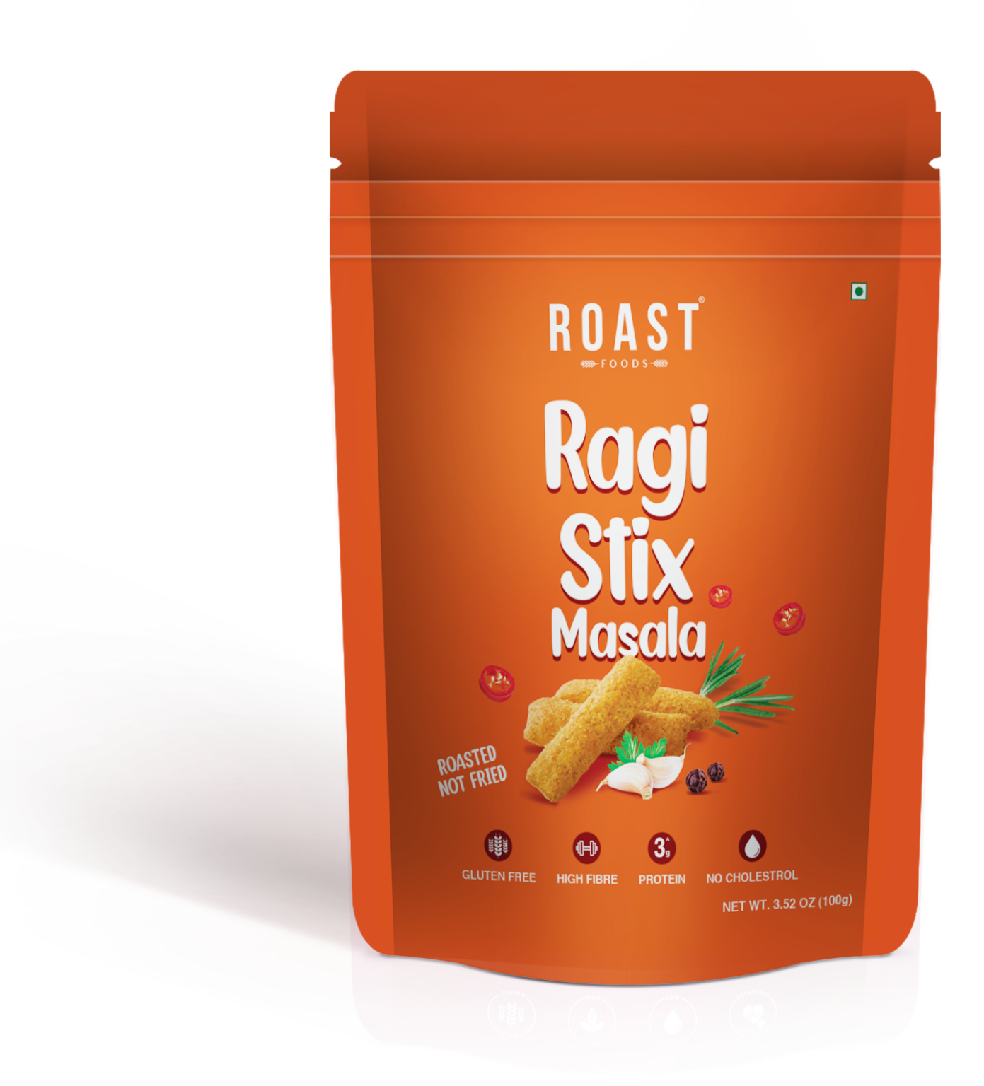 Roast Foods Ragi Sticks (MASALA) - 100 g