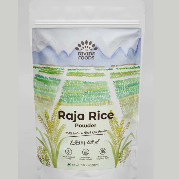 The Divine Foods (Karuppu kavuni )Raja Rice Porridge Mix - 250 g