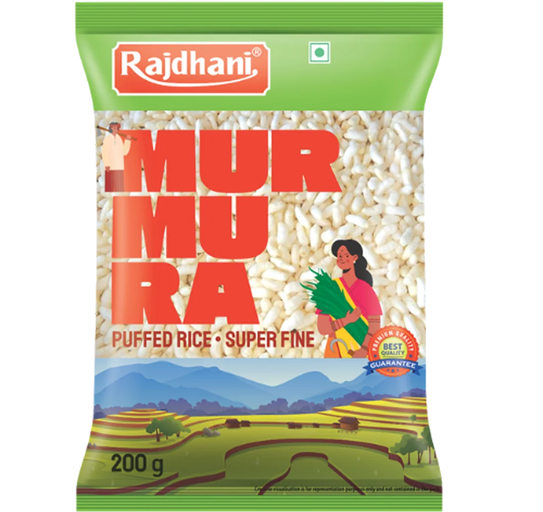 Rajdhani Puffed Rice Murmura (Super Fine) - 200 g