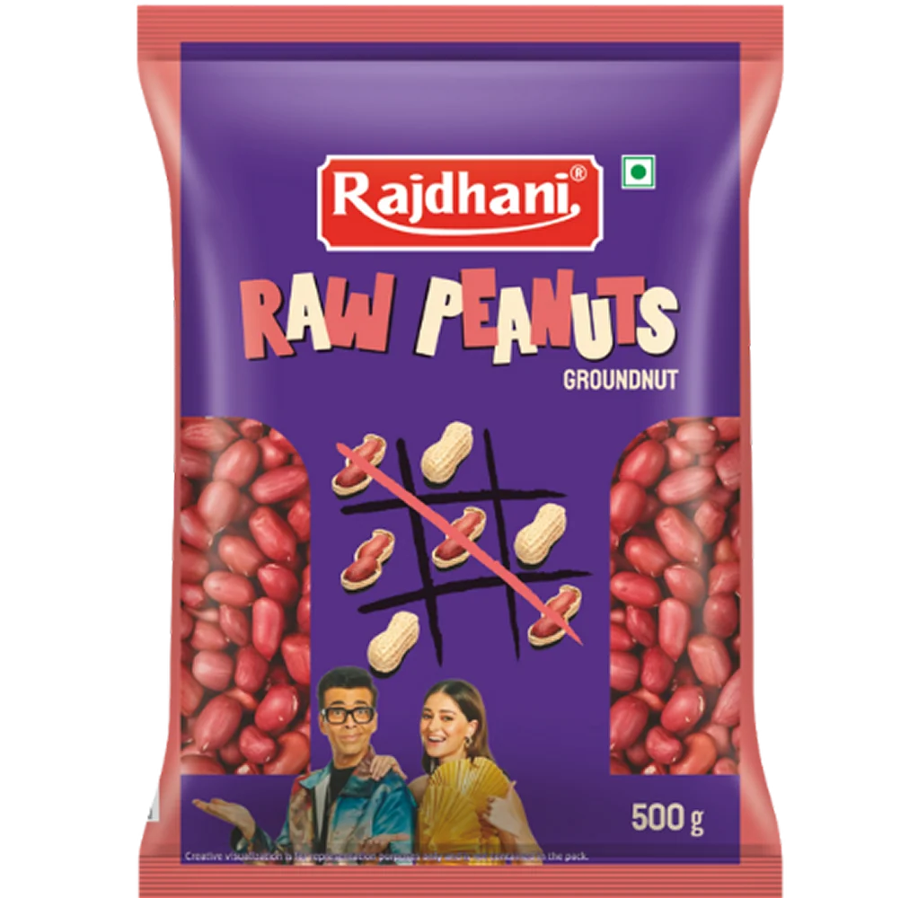 Rajdhani Raw Peanut - 500 G