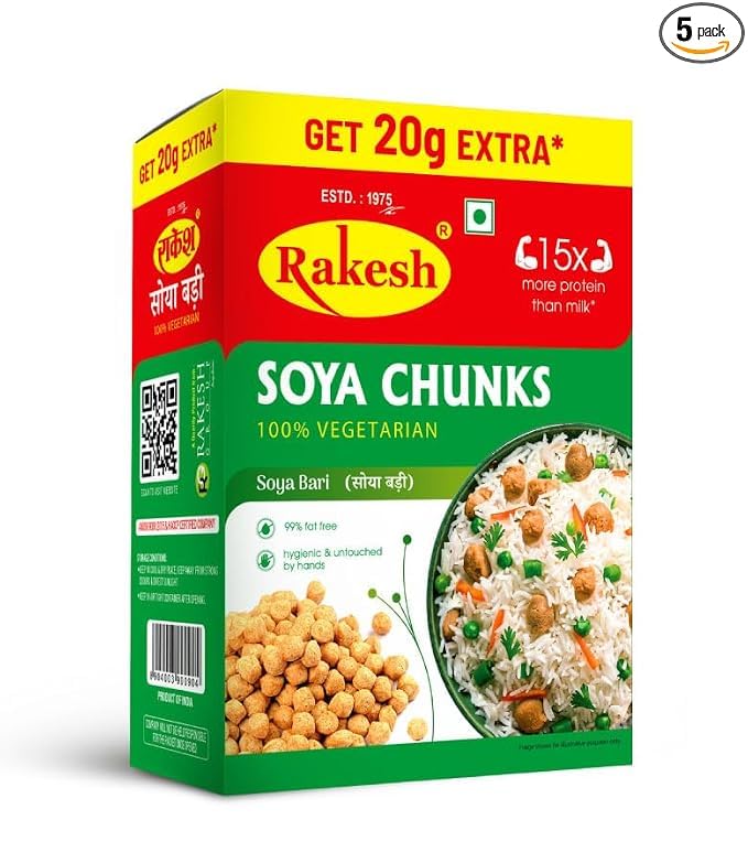 Rakesh Group Soya Chunks - 200 g