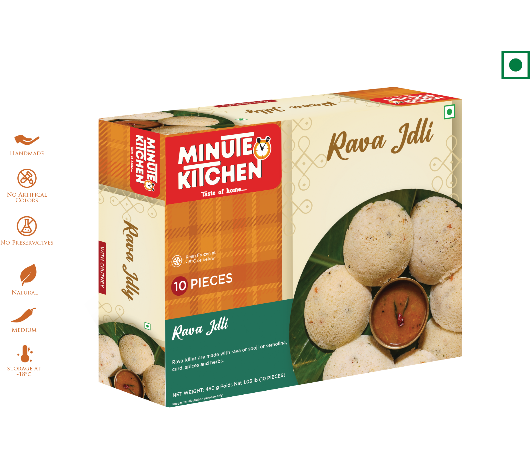 Minute Kitchen Rava Idly - 400 g