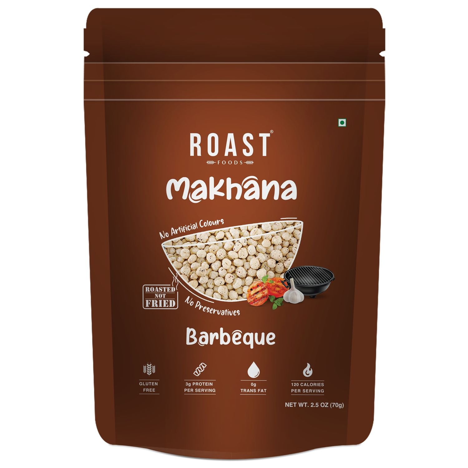 Roast Foods Makhana BBQ - 70 g