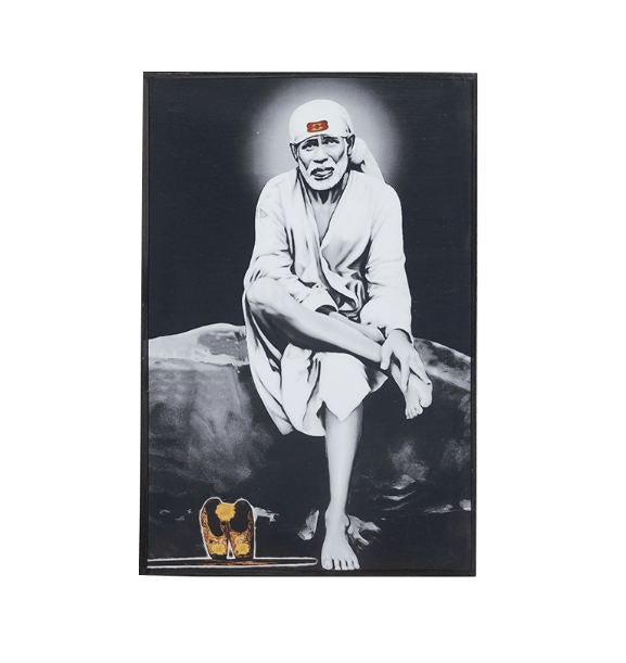 Sai baba Table Wall Photo frame - 6 inch