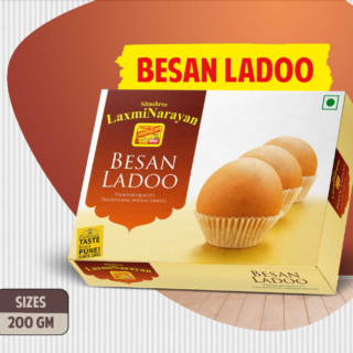 Sitashree Laxmi Narayan Besan Ladoo - 200 g