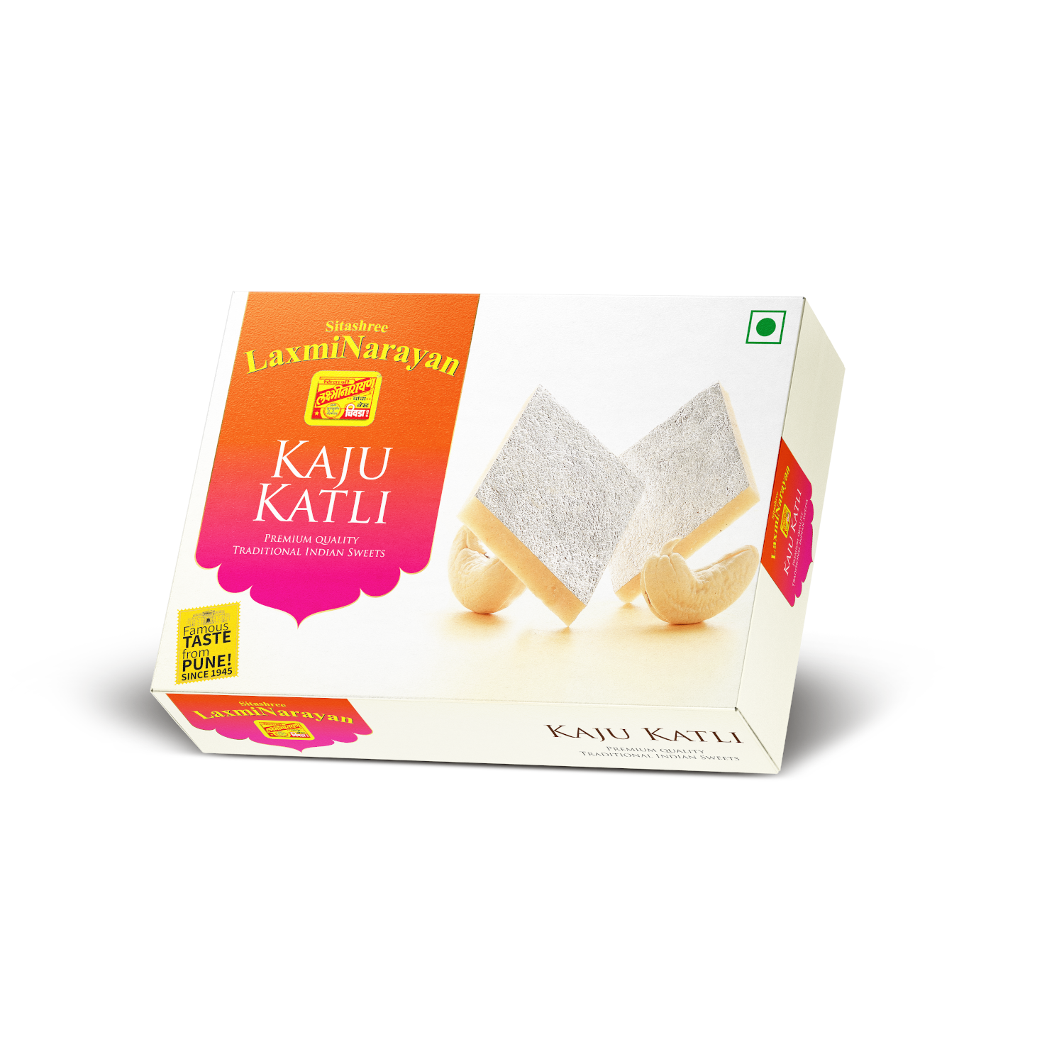 Sitashree Laxmi Narayan Kaju Katli - 200 g