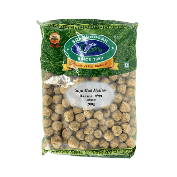 Sri Murugan Medium Soya Meat/Chunks - 200 g