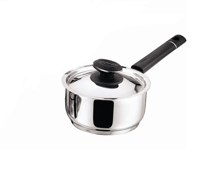 Vinod Tivoli Heavy Guage Stainless Steel Saucepan - 1.1 L (14cm) - TIVS14