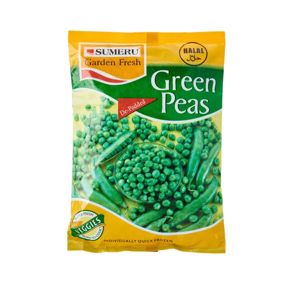 Sumeru Fresh Green Peas (Matar) (Frozen) - 200 g
