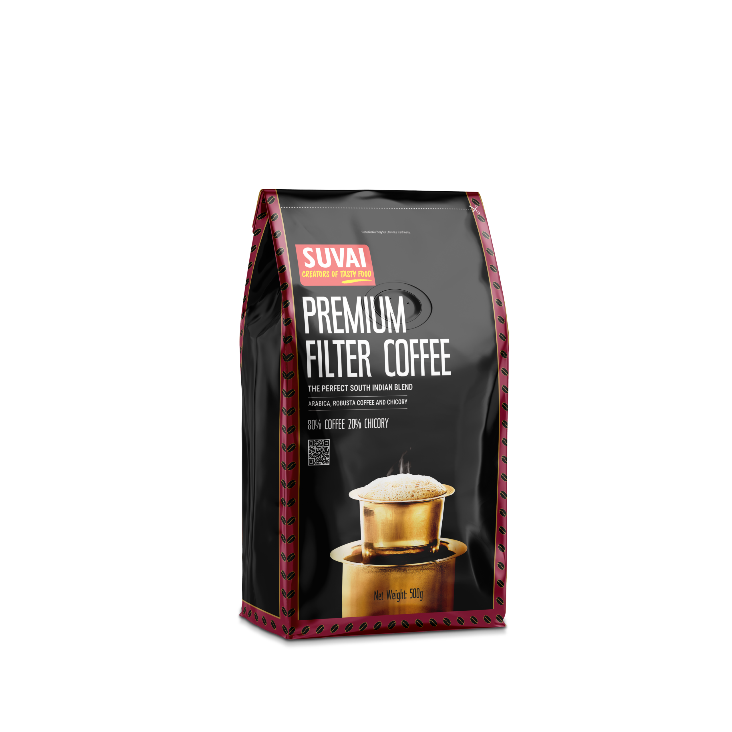 SUVAI Rich Aromatic Filter Coffee Refill - 500 g