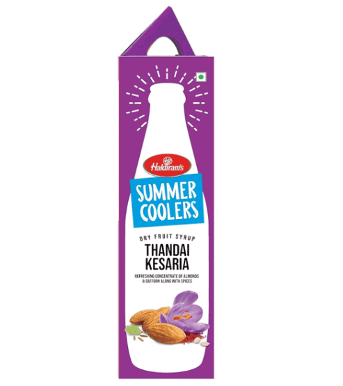 Haldiram's Thandai Kesaria Syrup - 750 ml