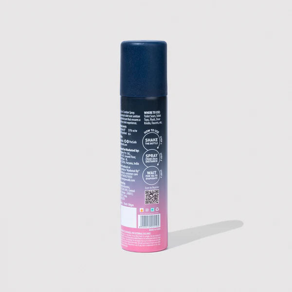 Pee Safe Toilet Seat Sanitizer Floral - 75 ml