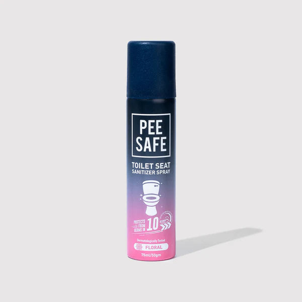 Pee Safe Toilet Seat Sanitizer Floral - 75 ml