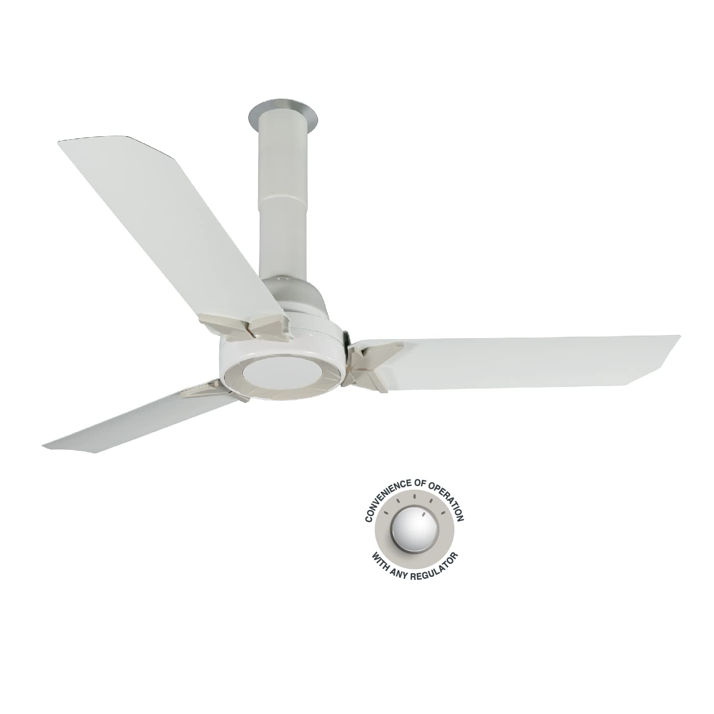 USHA Onio Pi Plus 1200MM BLDC 5 Star Energy Efflicient, Dust & Oil Resistant Ceiling Fan (White) - 1 PC