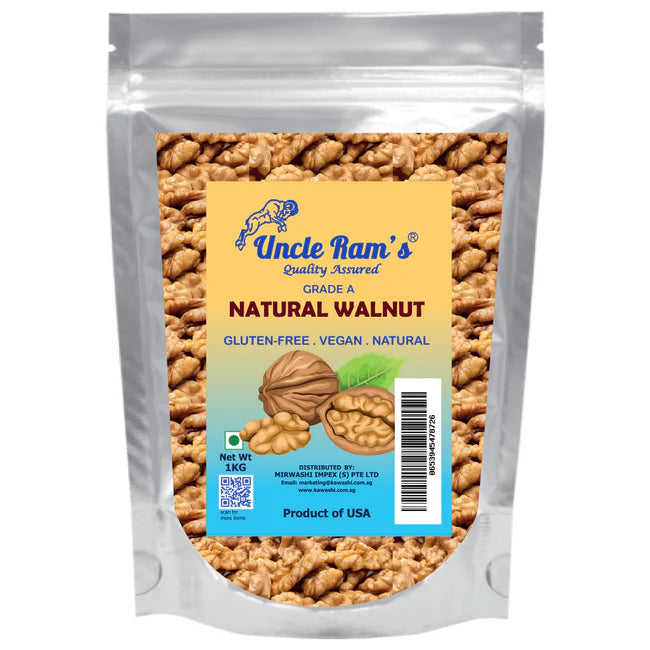 Uncle Ram's Grade A Natural Walnut - 250 g