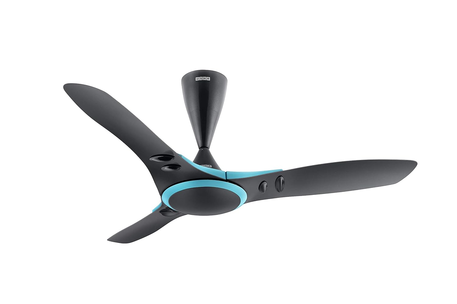 Usha Ex9 1200Mm High Speed Dust Resistant 5 Star Premium Ceiling Fan (Moonlight Black) -1 Pc