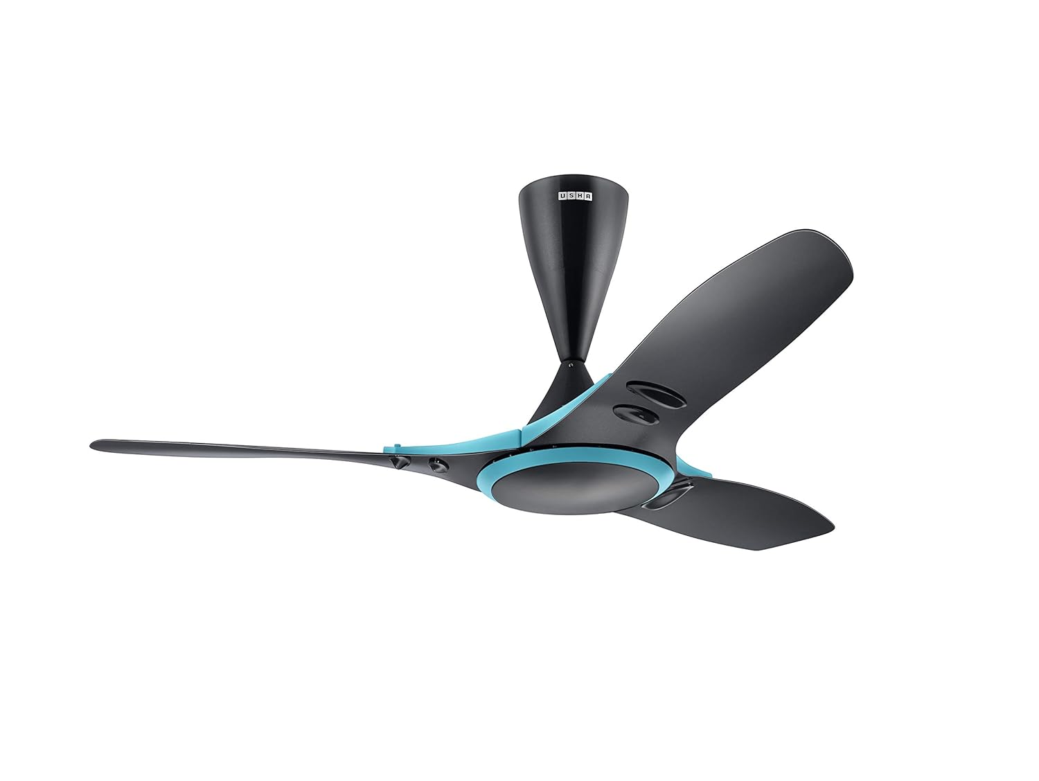 Usha Ex9 1200Mm High Speed Dust Resistant 5 Star Premium Ceiling Fan (Moonlight Black) -1 Pc