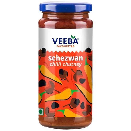 Veeba Schezwan Chilli Chutney - 320 g