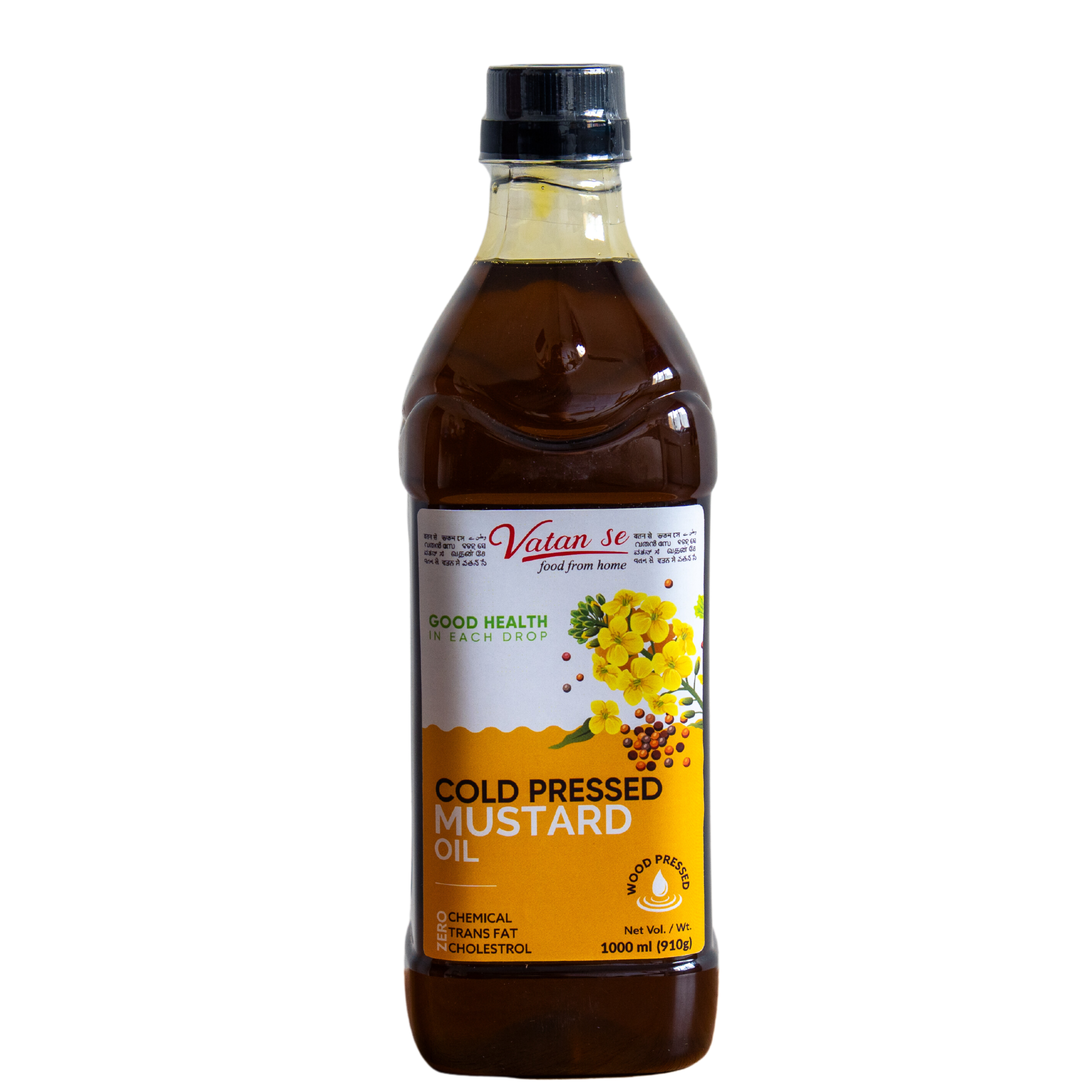 Vatan Se Cold Pressed Mustard Oil - 1 L