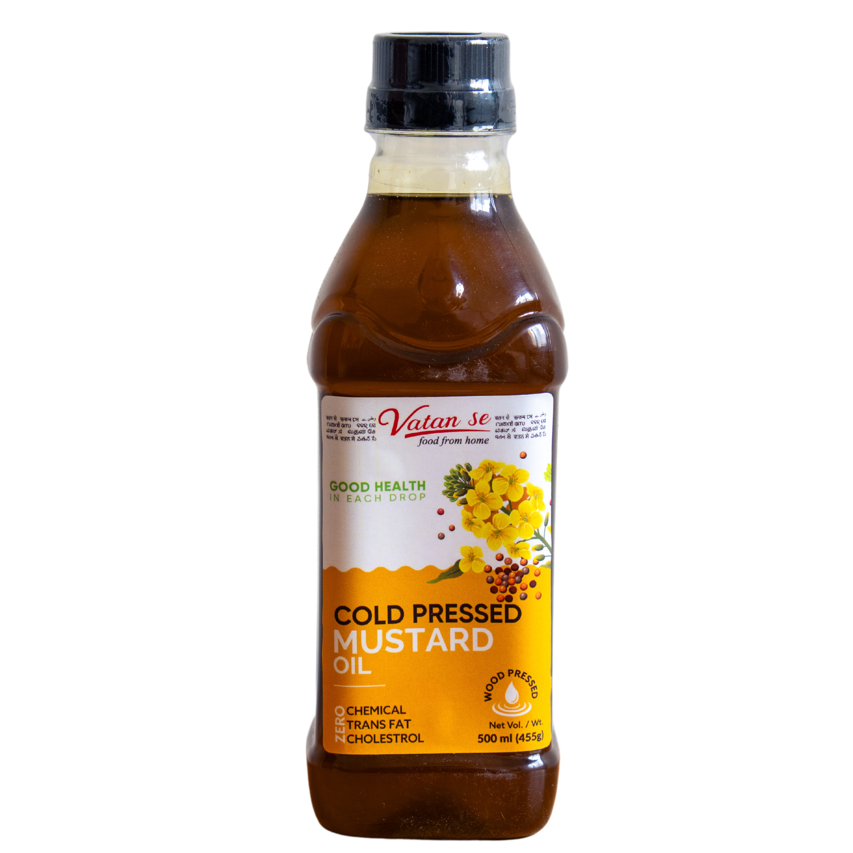 Vatan Se Cold Pressed Mustard Oil - 500 ml