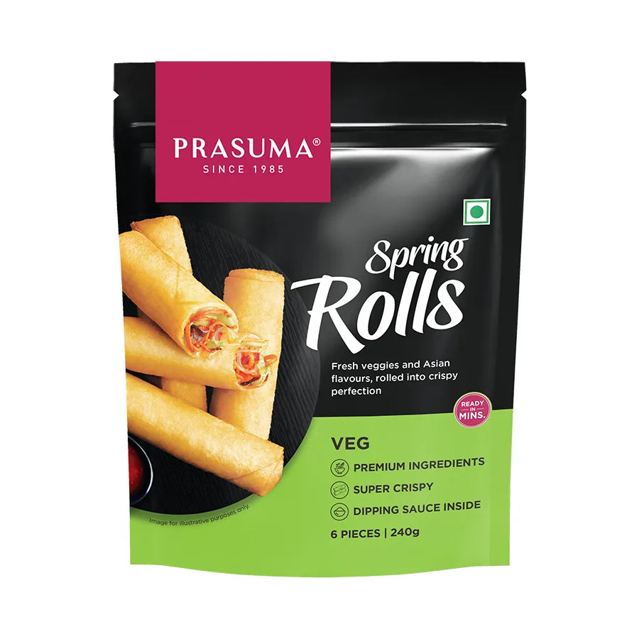 Prasuma Veg Spring Rolls - 240 g