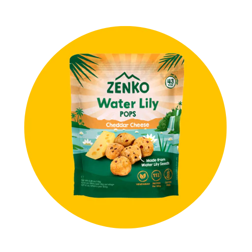 Zenko Cheese (Makhana) Water Lily Pops - 10 g