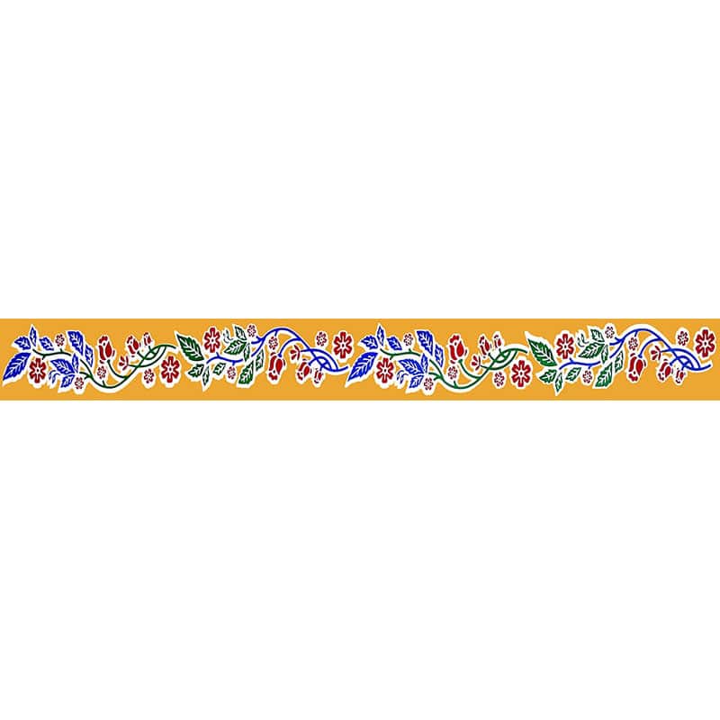 Festival Kolam Sticker Color Border - set of 5