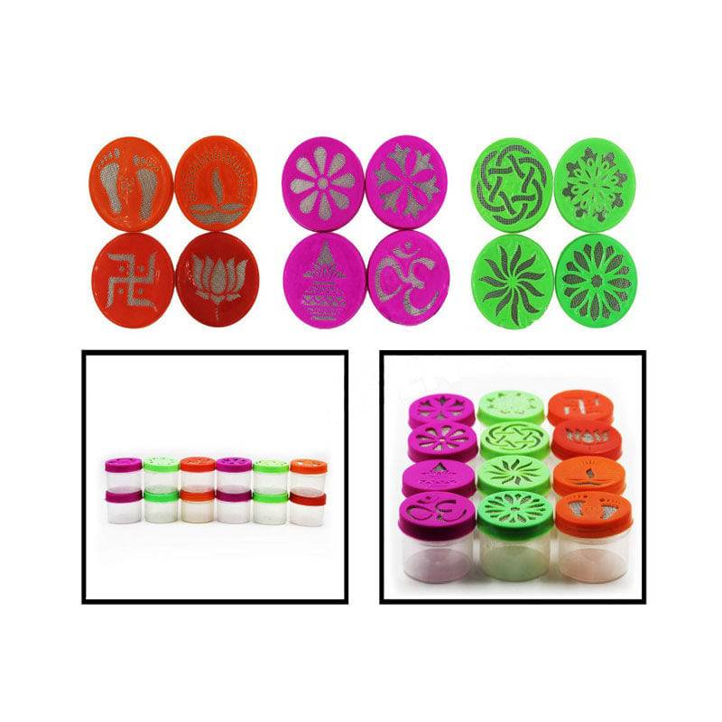 Stamp Set Round -  12 Piece