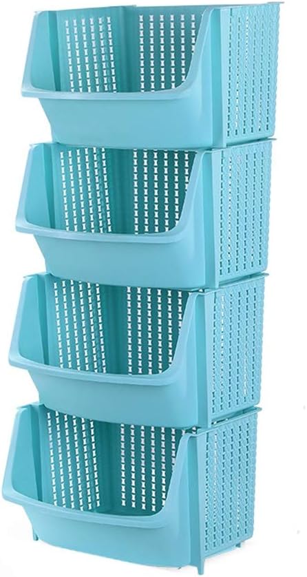 Asian Smart Storage Rack Basket - Set of 4