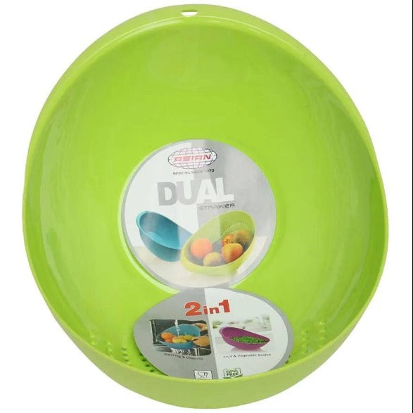Asian Dual Strainer 2 in 1 - 1 Pc