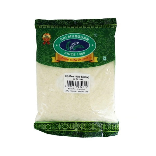 Sri Murugan Idly Rava /Semolina Udupi Special (Sooji/Suji) - 500 g