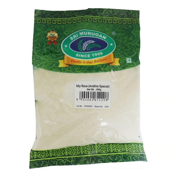 Sri Murugan Idly Rava /Semolina Andhra Special (Sooji/Suji) - 500 g