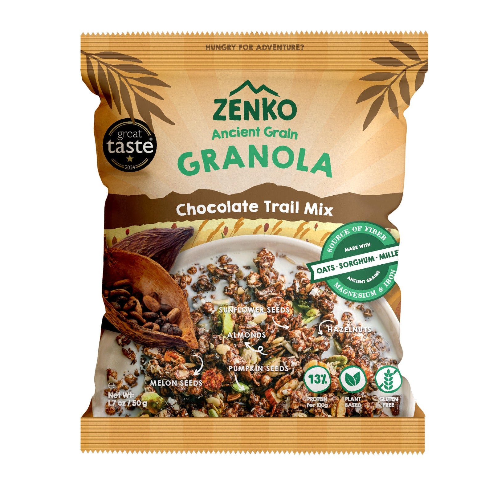Zenko Granola Chocolate Trail Mix Mini Pack - 50 g
