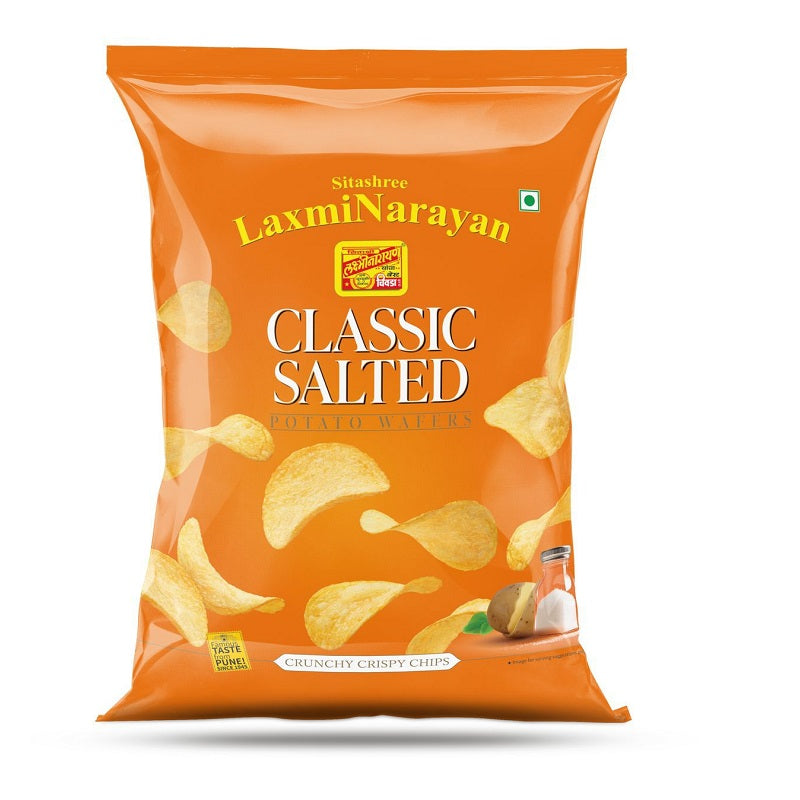 Sitashree Laxmi Narayan Classic Salted Chips - 125 g